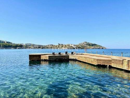 Rental family home in Yalikavak with sea access, 3 bedrooms