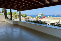 Yıllık kiralık, Kale ve adalar manzaralı Bodrum Evi