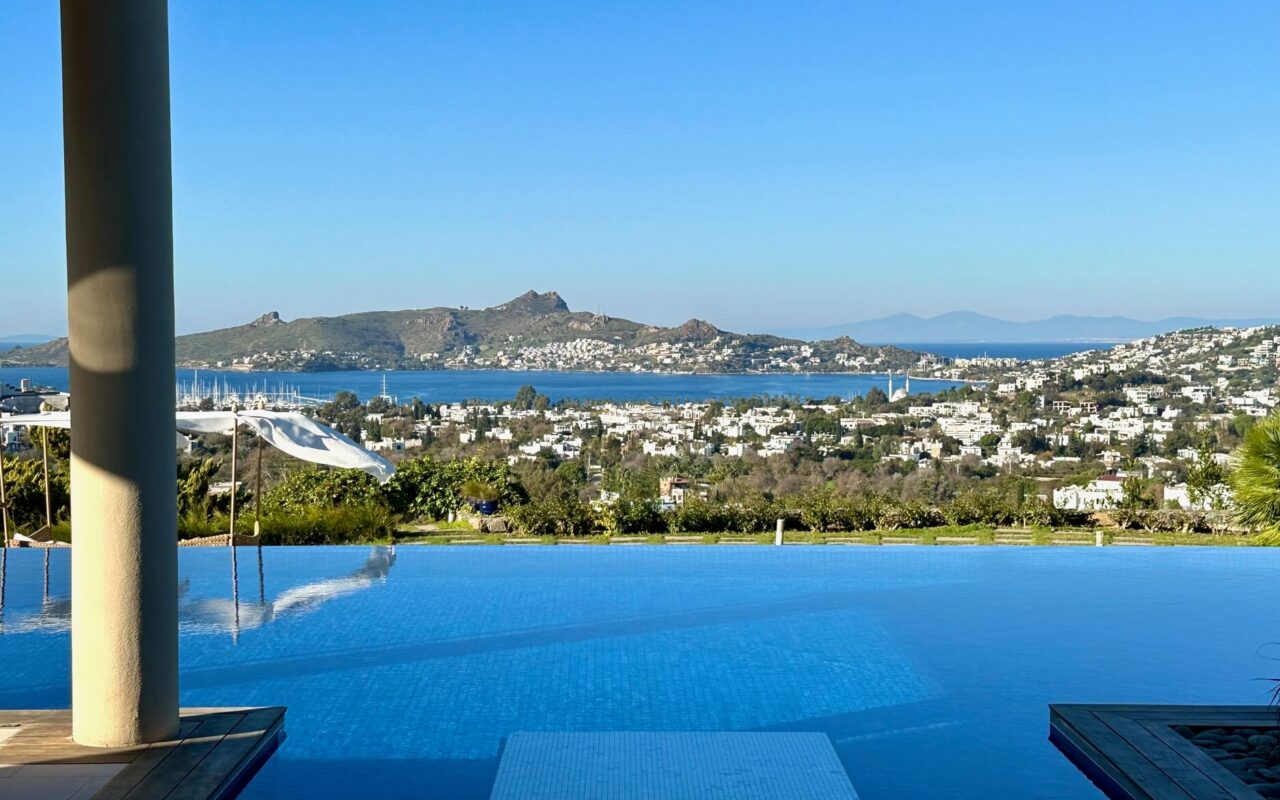 Yalıkavak ve Marina manzaralı olağanüstü özel mülk