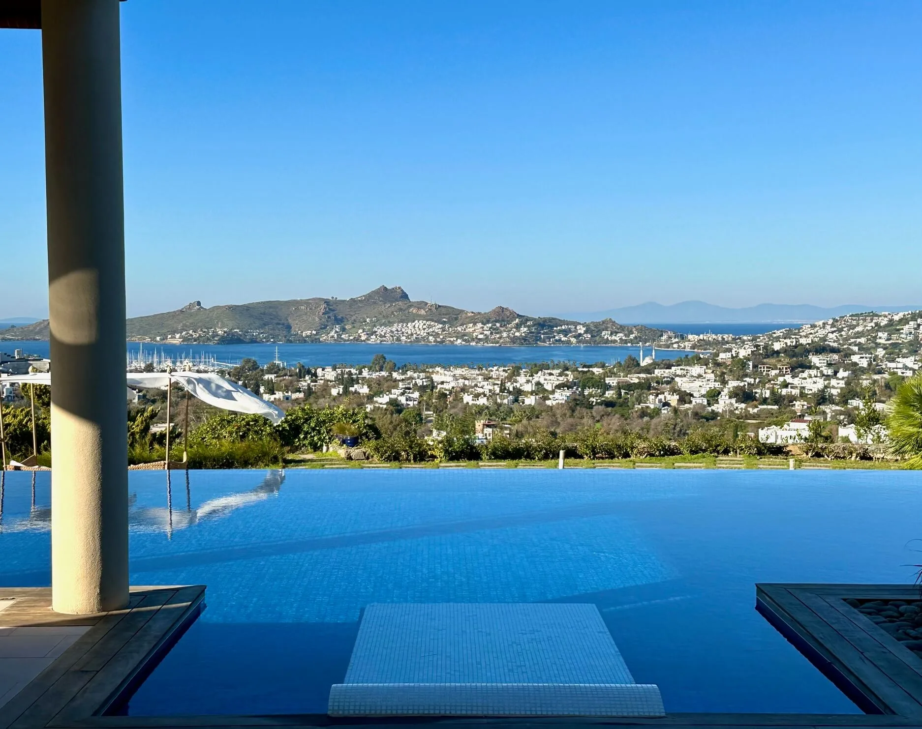 Yalıkavak ve Marina manzaralı olağanüstü özel mülk