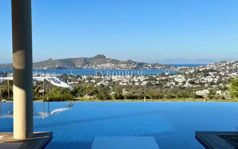 Yalıkavak Körfezi ve Marina Manzaralı Özel Villa – Görsel 21
