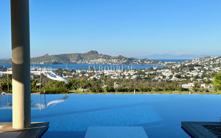 Yalıkavak Körfezi ve Marina Manzaralı Özel Villa – Görsel 21