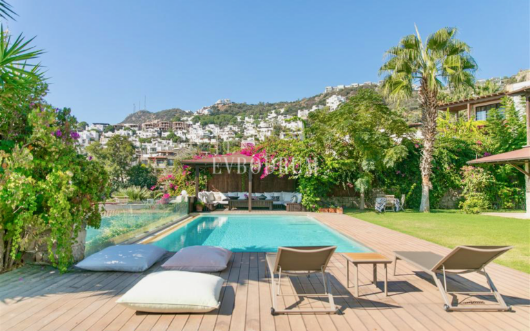 Sezonluk Kiralık: Gündoğan’da Özel Havuzlu Geniş Villa – Pool