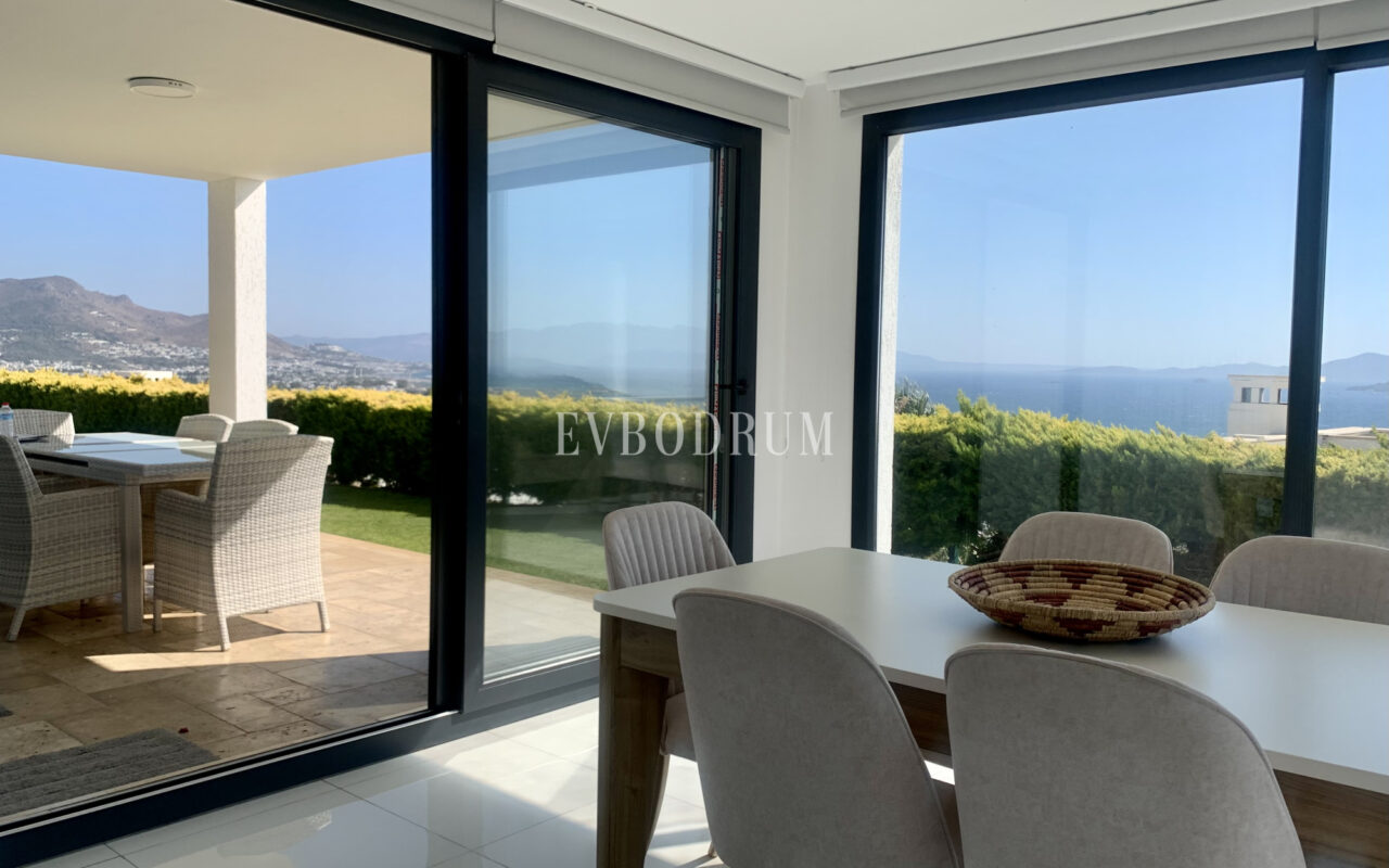 Muhteşem adalar ve deniz manzaralı, havuzlu villa