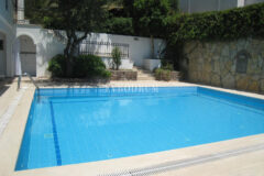 Yalikavak Küdür, önü kapanmaz deniz manzaralı 3 katlı villa