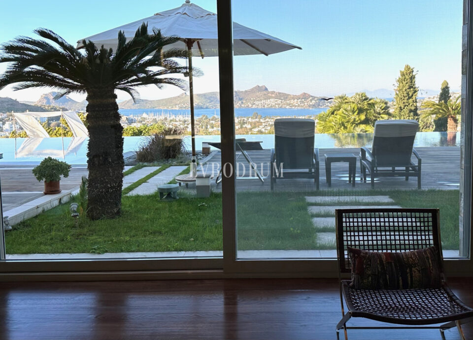 Yalıkavak Körfezi ve Marina Manzaralı Özel Villa – Görsel 22