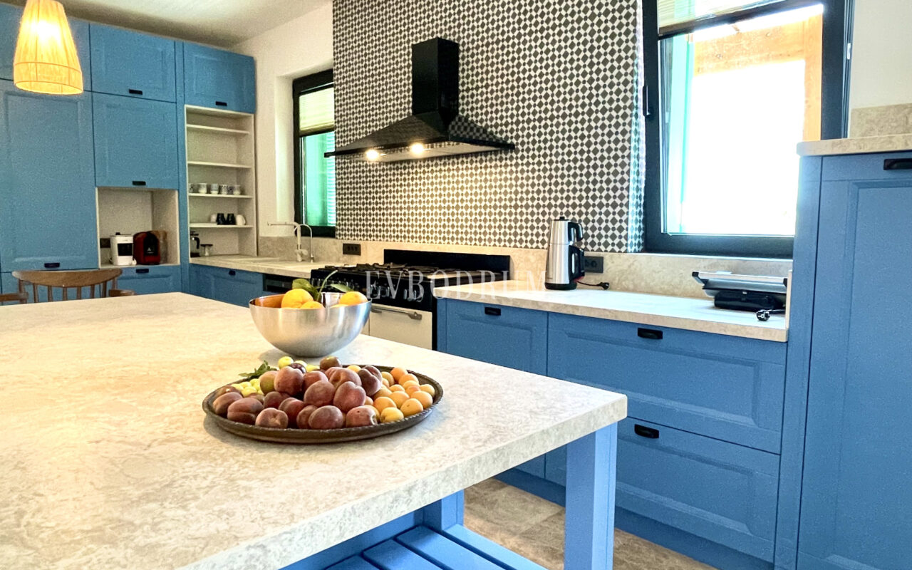 Datça’da Havuzlu Tatil Villası, Aylık Kiralık