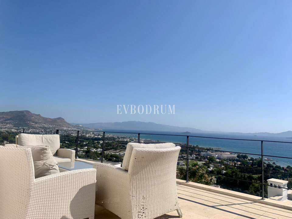 Muhteşem adalar ve deniz manzaralı, havuzlu villa – Görsel 13