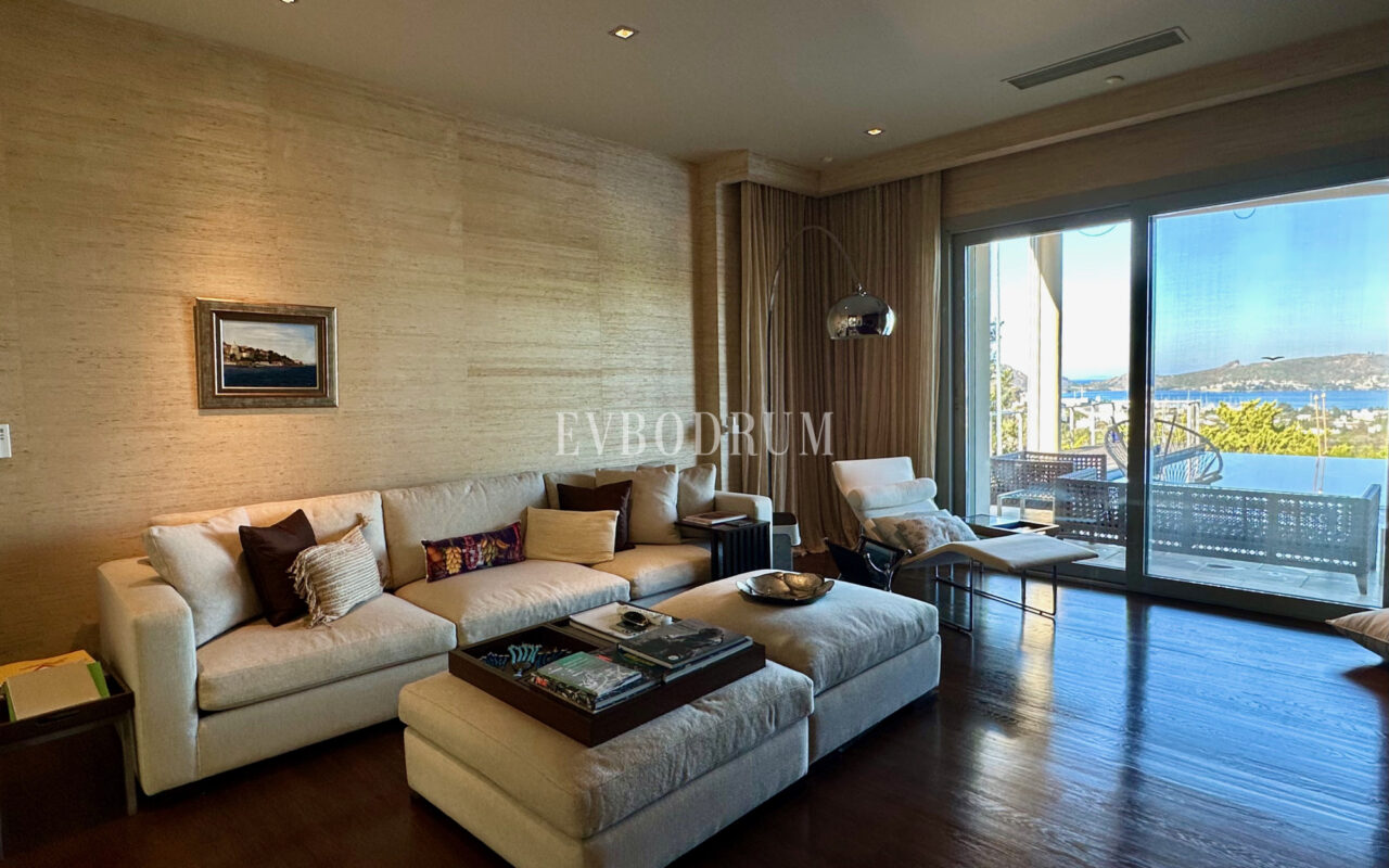 Yalıkavak ve Marina manzaralı olağanüstü özel mülk