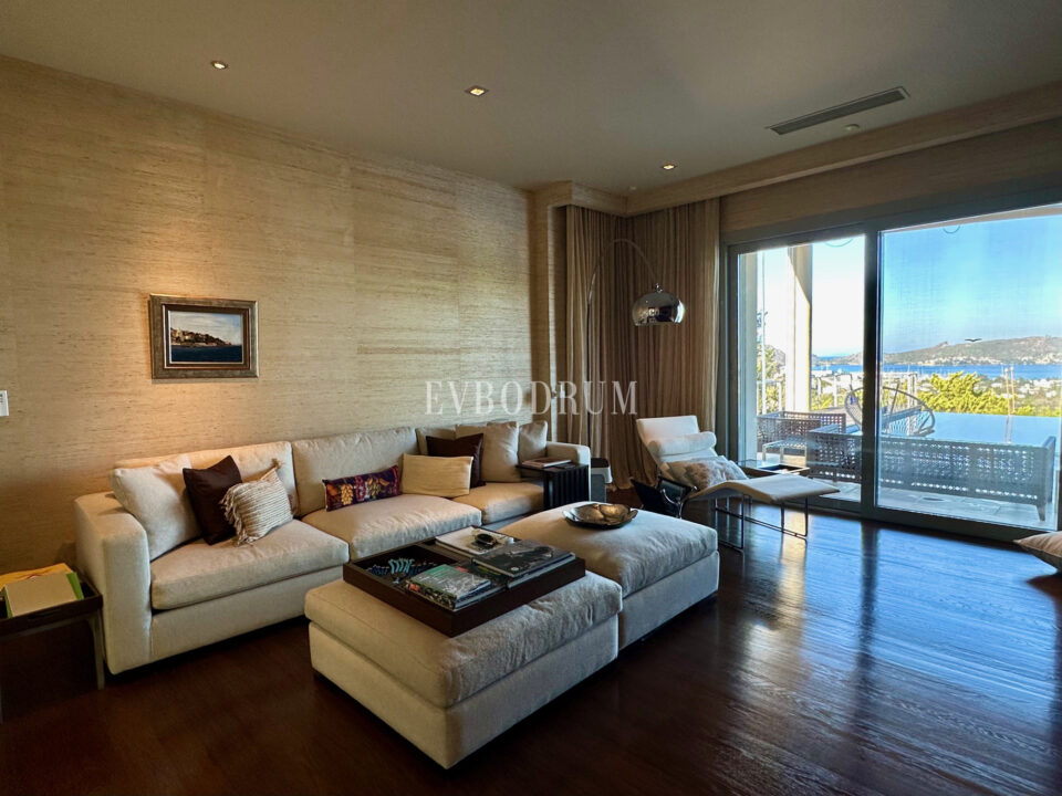 Yalıkavak Körfezi ve Marina Manzaralı Özel Villa – Görsel 25