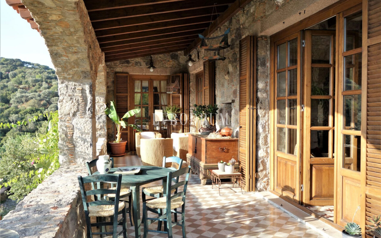 Özel havuzlu kiralık taş villa