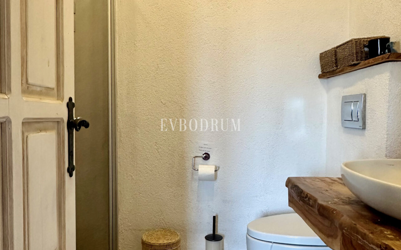 7.970 m2 arazi içinde harika, havuzlu taş ev ve misafirhanesi