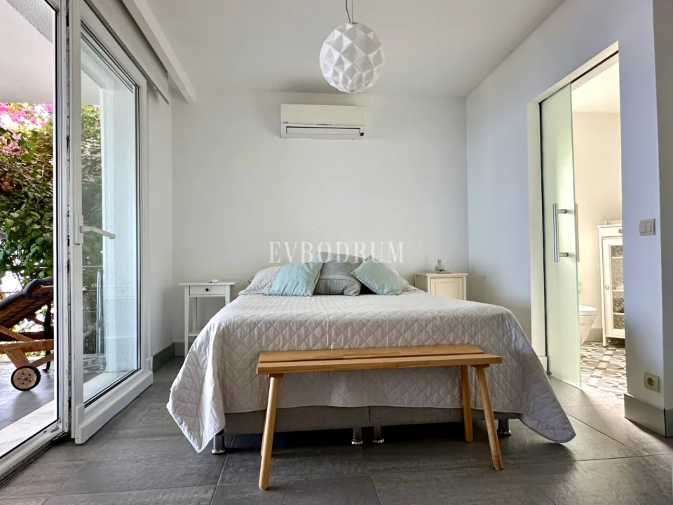 Bodrum Türkbükü Hebil’de, Olivehill Sitesi’nde Sezonluk Kiralık