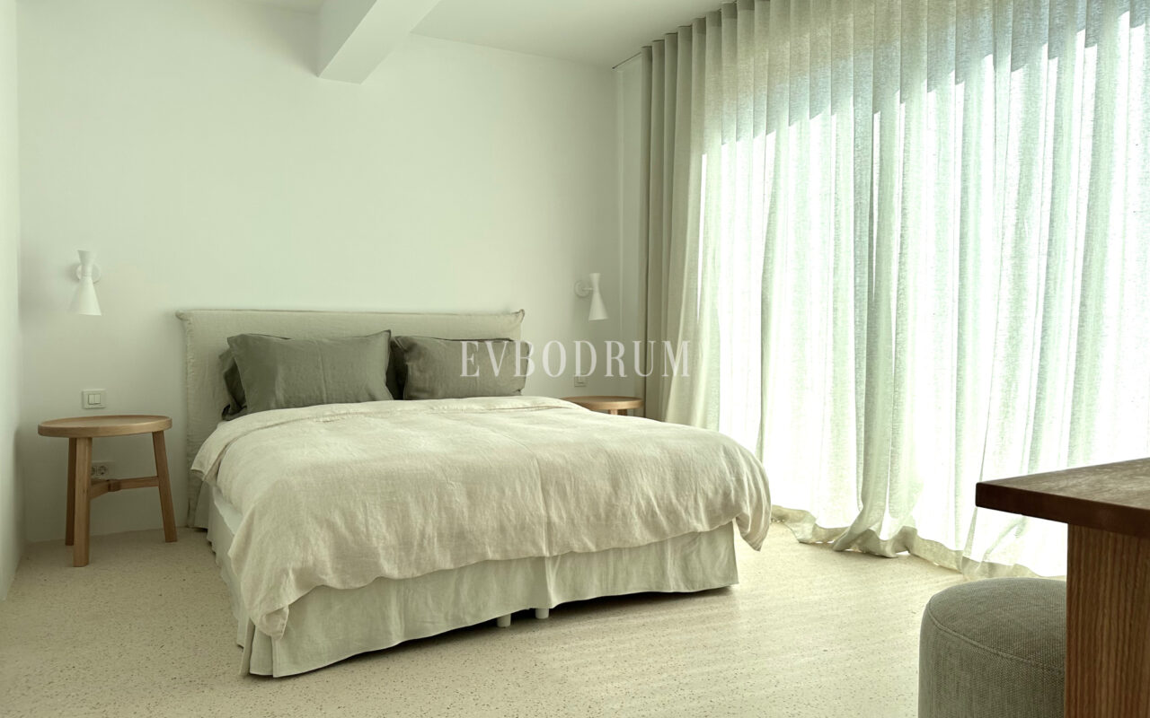 Yalıkavak’ta denize 100 adım müstakil, yeni renove edilmiş villa