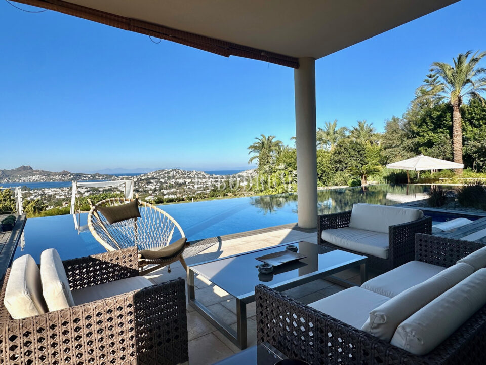 Yalıkavak Körfezi ve Marina Manzaralı Özel Villa – Görsel 26