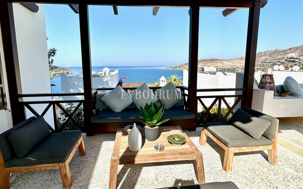 Yalikavak, Cennetköy Evleri,3 yatak odalı modern ferah kiralık ev