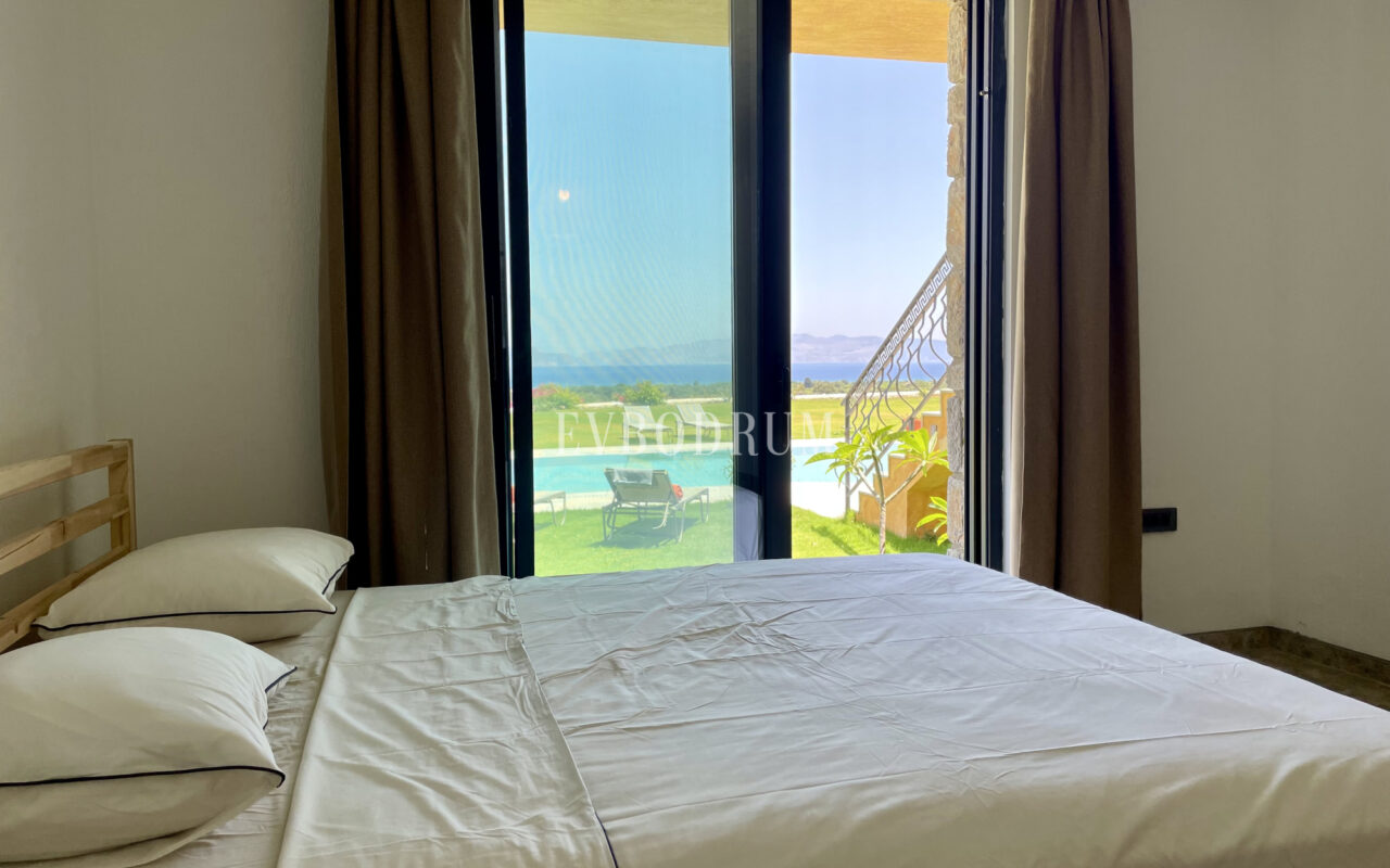 Datça’da Havuzlu Tatil Villası, Aylık Kiralık