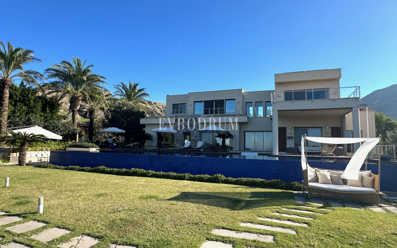 Yalıkavak ve Marina manzaralı olağanüstü özel mülk