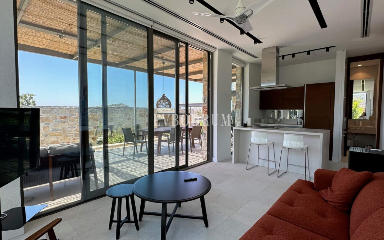 Modern, havuzlu ve geniş bahçeli villa