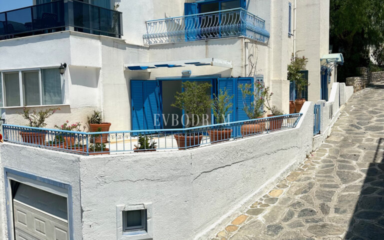 Bodrum’un kalbinde teraslı, orijinal Bodrum evi – 1B