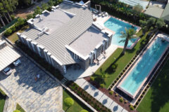 Bitez’de 2 Havuzlu, Misafir Evli Büyük Bahçeli Villa