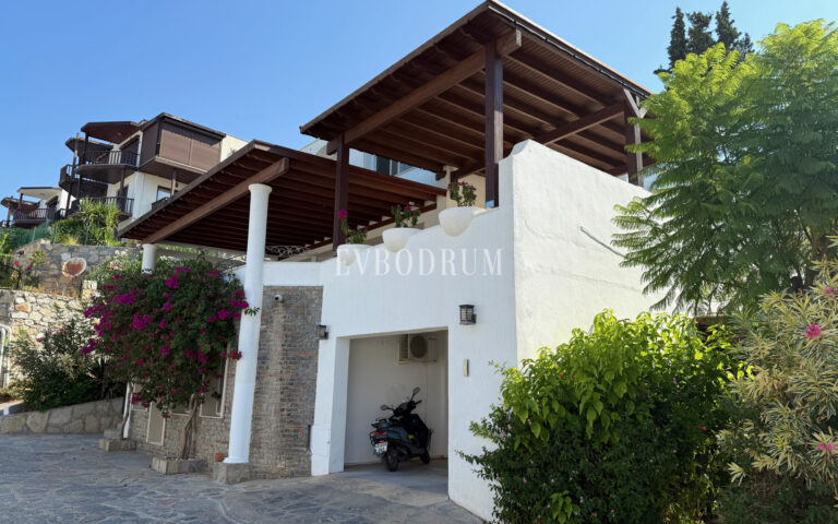 Yıllık kiralık, Kale ve adalar manzaralı Bodrum Evi – Görsel 9