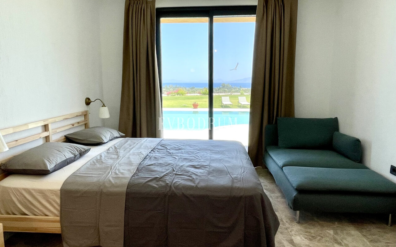 Datça’da Havuzlu Tatil Villası, Aylık Kiralık