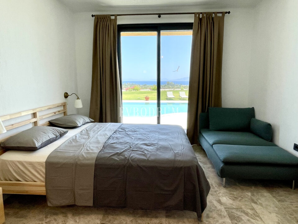 Datça’da Havuzlu Tatil Villası, Aylık Kiralık – Görsel 10