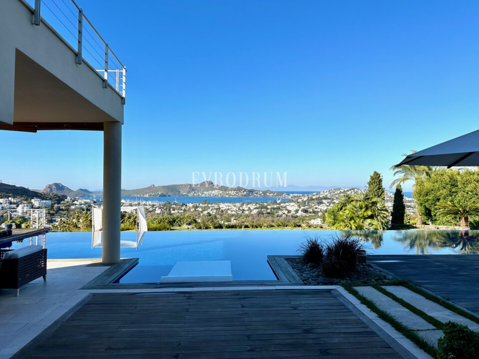 Yalıkavak Körfezi ve Marina Manzaralı Özel Villa – Görsel 16