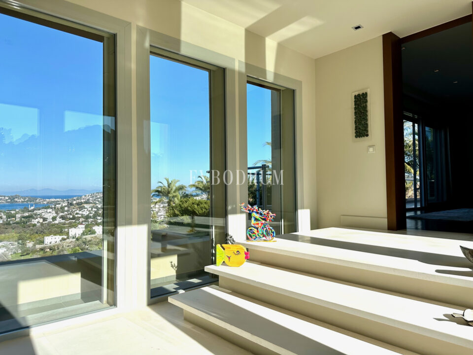 Yalıkavak Körfezi ve Marina Manzaralı Özel Villa – Görsel 16