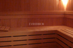 Deniz manzaralı, ortak havuzlu tripleks villa