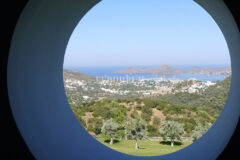 Yalikavak koyu manzarasına hakim malikane