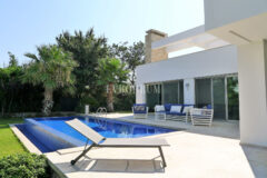 Havuzlu Yeni Villa, Sahile 5 Dakika Yürüme Mesafesinde, Haftalık Kiralık