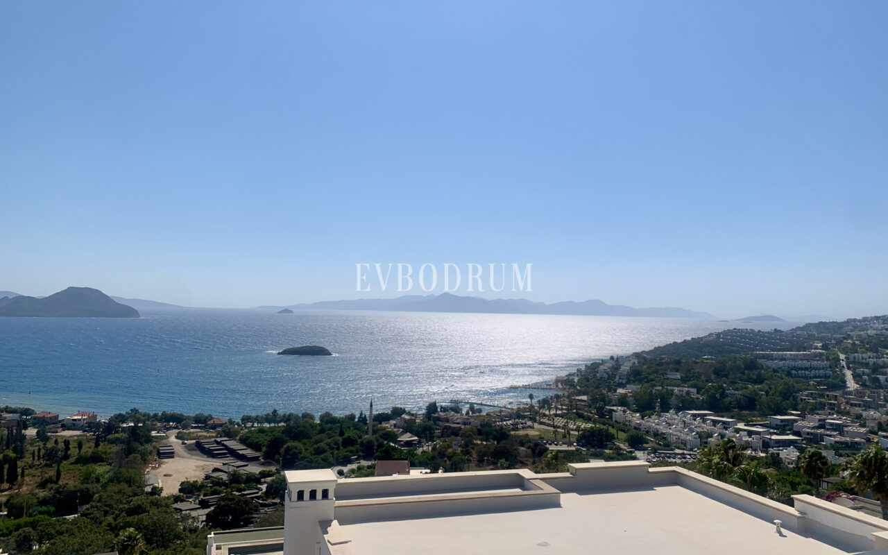 Muhteşem adalar ve deniz manzaralı, havuzlu villa