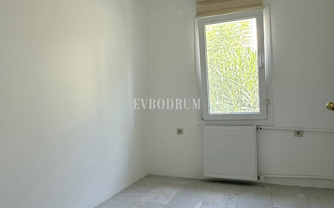 Yıllık kiralık, Kale ve adalar manzaralı Bodrum Evi