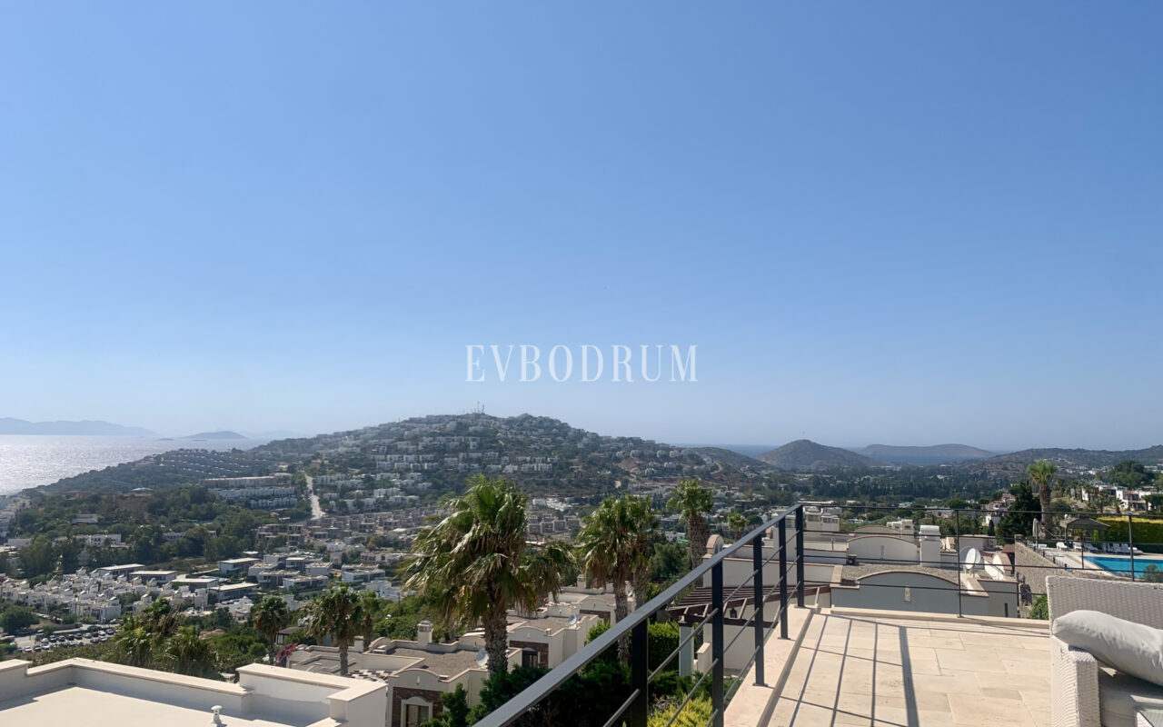 Muhteşem adalar ve deniz manzaralı, havuzlu villa