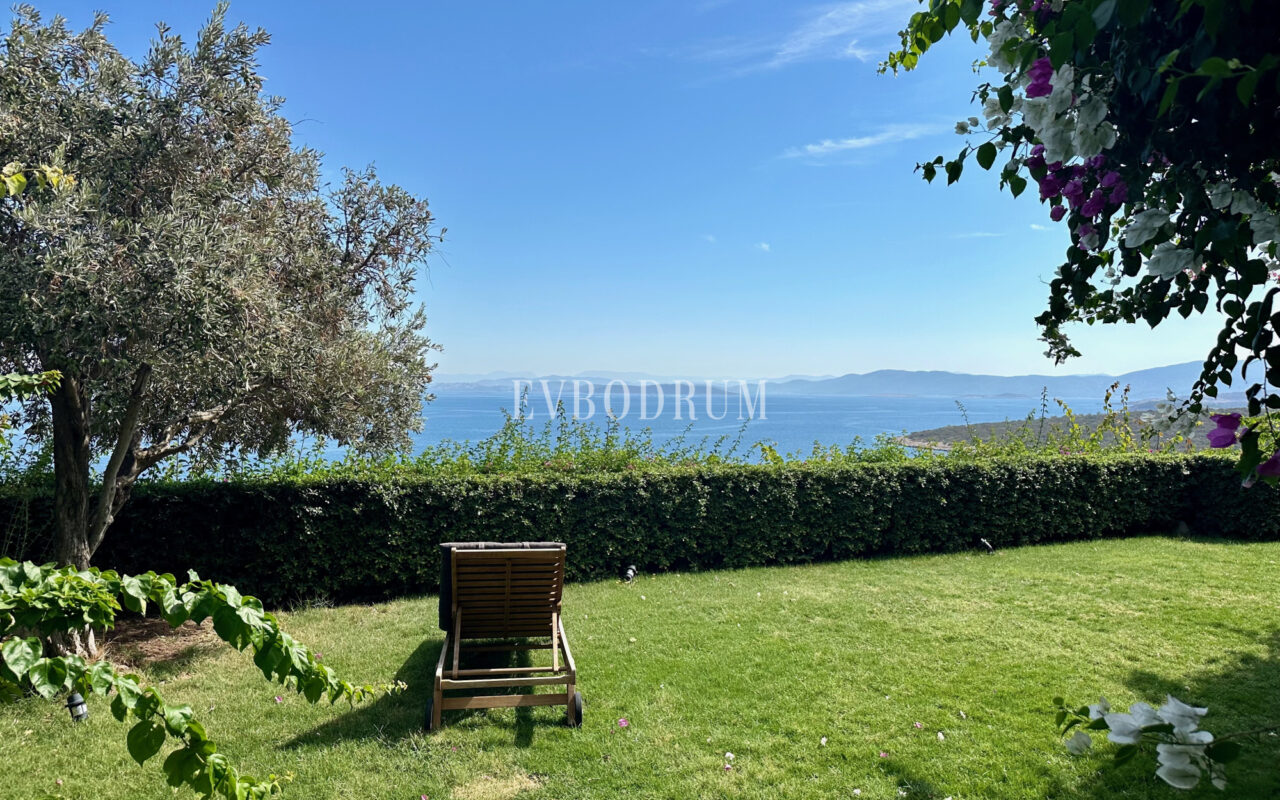 Bodrum Türkbükü Hebil’de, Olivehill Sitesi’nde Sezonluk Kiralık