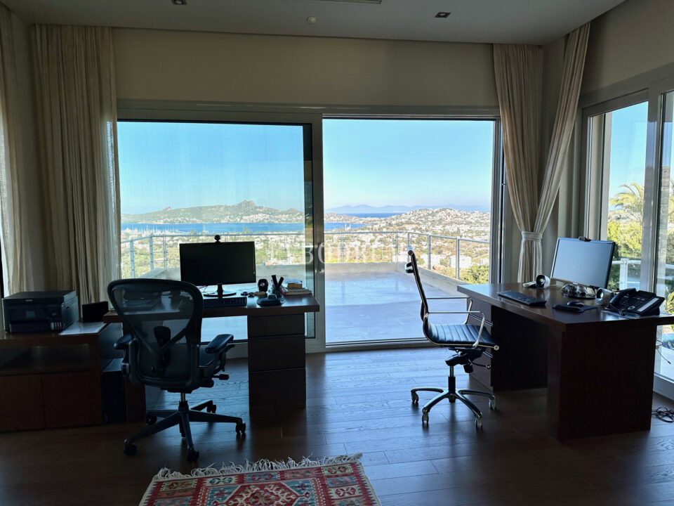 Yalıkavak ve Marina manzaralı olağanüstü özel mülk – Görsel 9