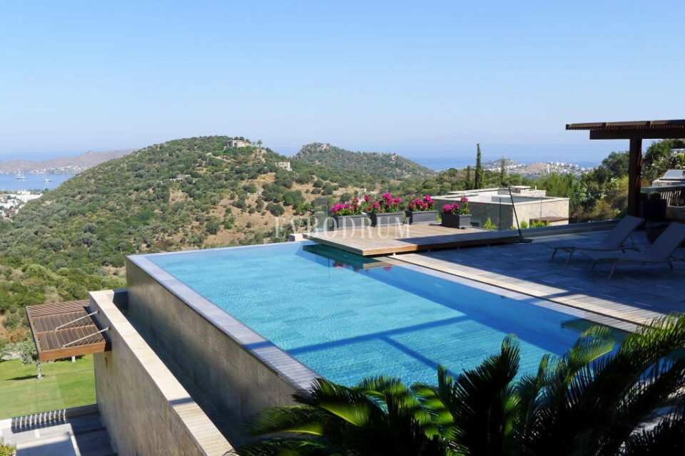 Yalikavak koyu manzarasına hakim malikane – Pool1