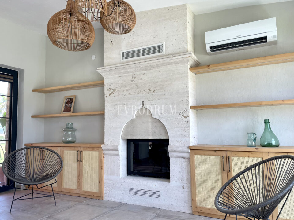 Datça’da Havuzlu Tatil Villası, Aylık Kiralık – Görsel 12