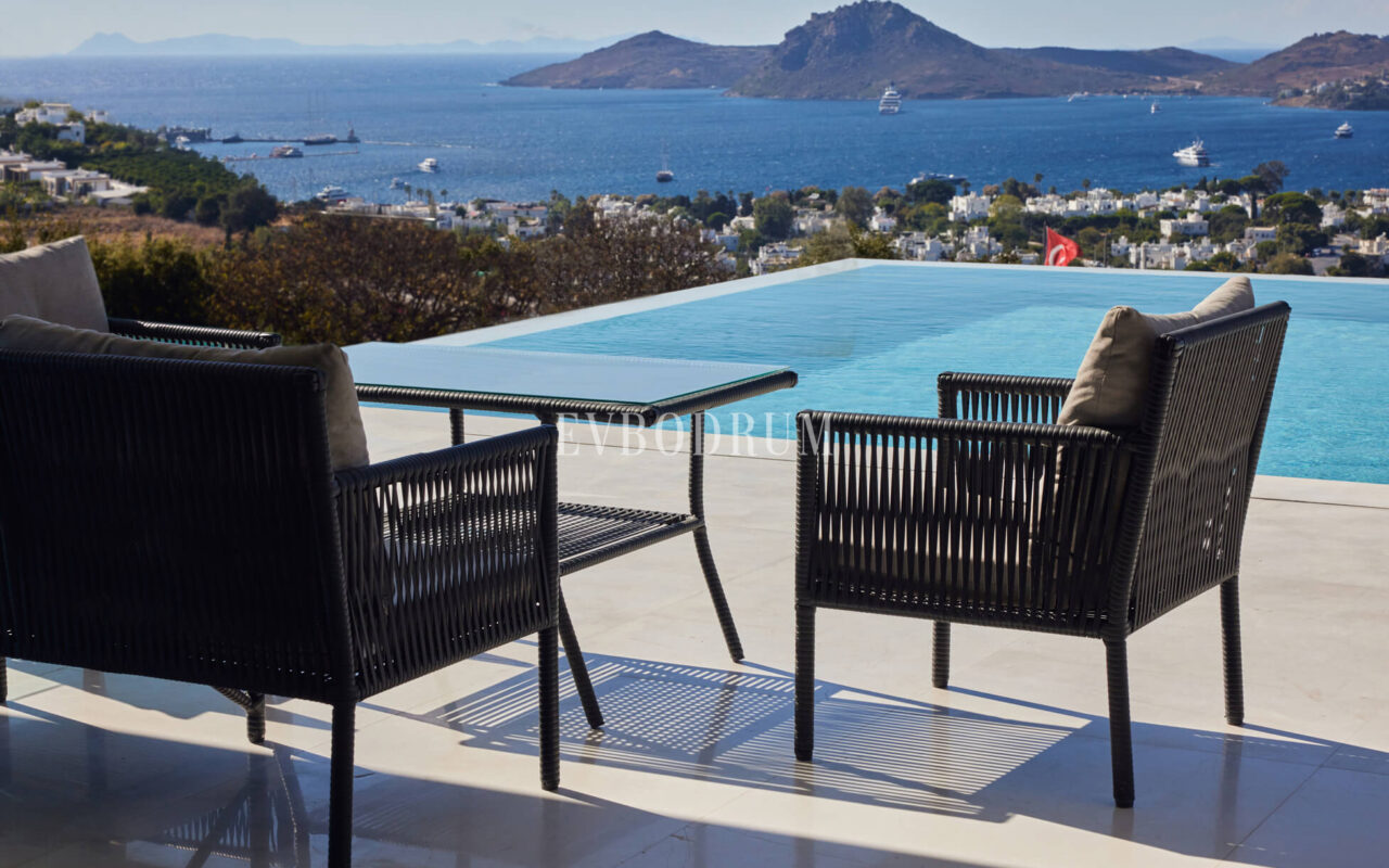 Yalıkavak’ta özel havuzlu, mimari tasarımlı yeni proje