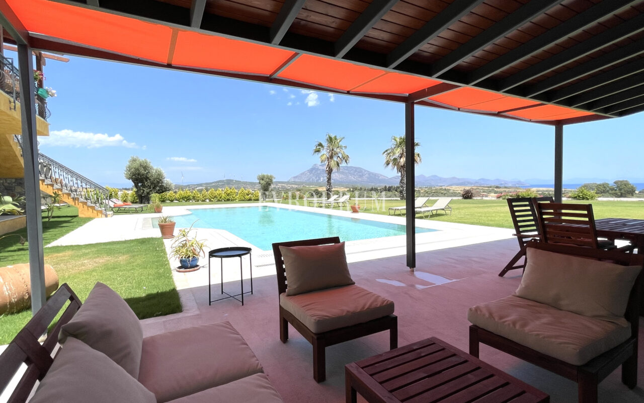 Datça’da Havuzlu Tatil Villası, Aylık Kiralık