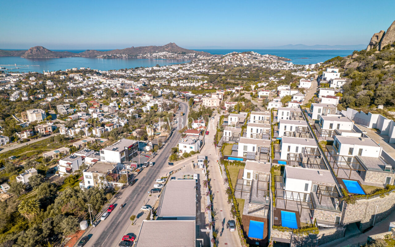 Yalıkavak’ta şehir konsepti:Deniz manzaralı, havuzlu lüks villa