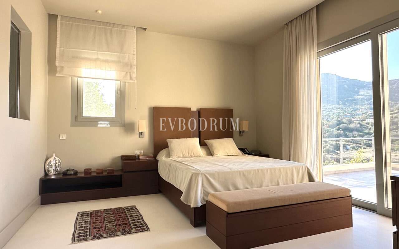 Yalıkavak ve Marina manzaralı olağanüstü özel mülk