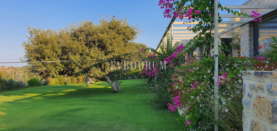 Ödüllü mimarisiyle, tasarım taş villa – 3A