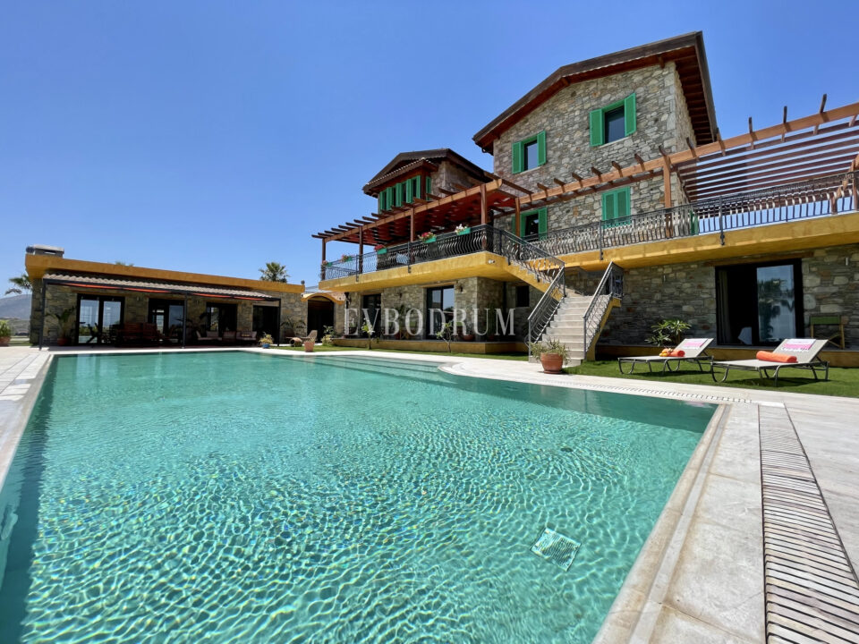 Datça’da Havuzlu Tatil Villası, Aylık Kiralık – Görsel 14