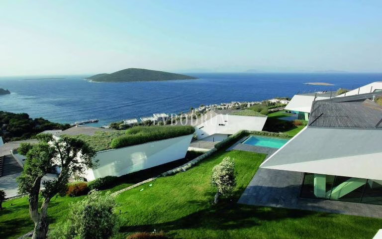 Özel Havuzlu, Denize Erişimli, 10 Kişilik Lüks Villalar – Görsel 15