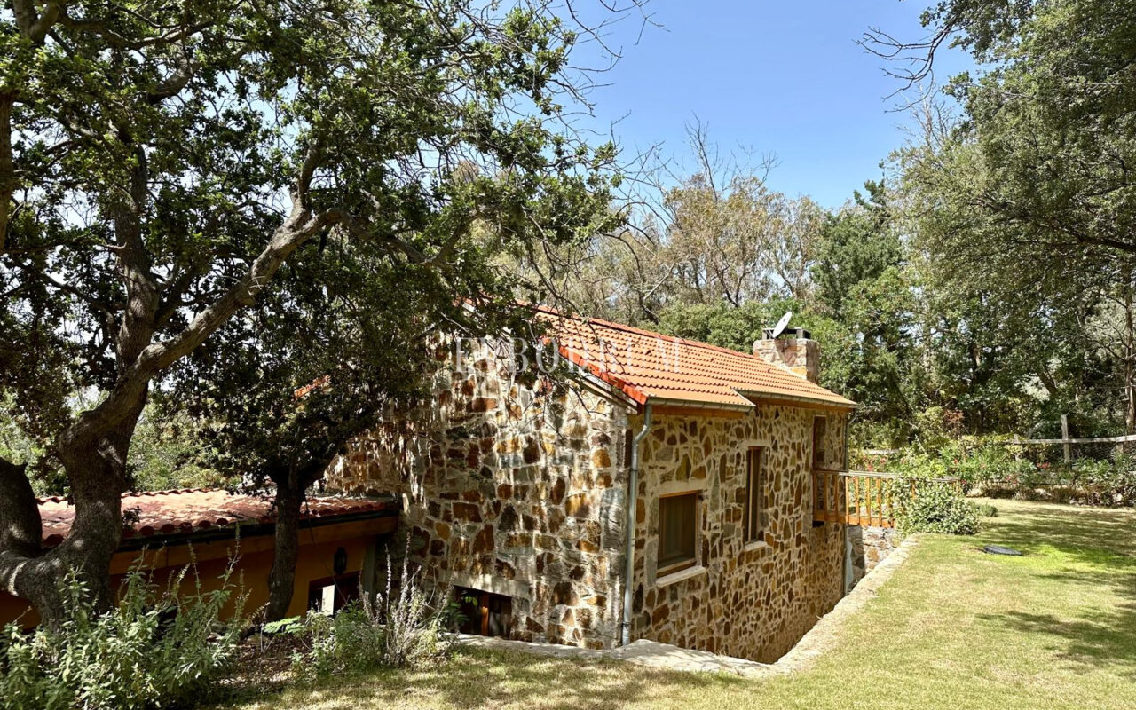 Gümüşlük, Karakaya’da bahçe içinde müstakil taş villa