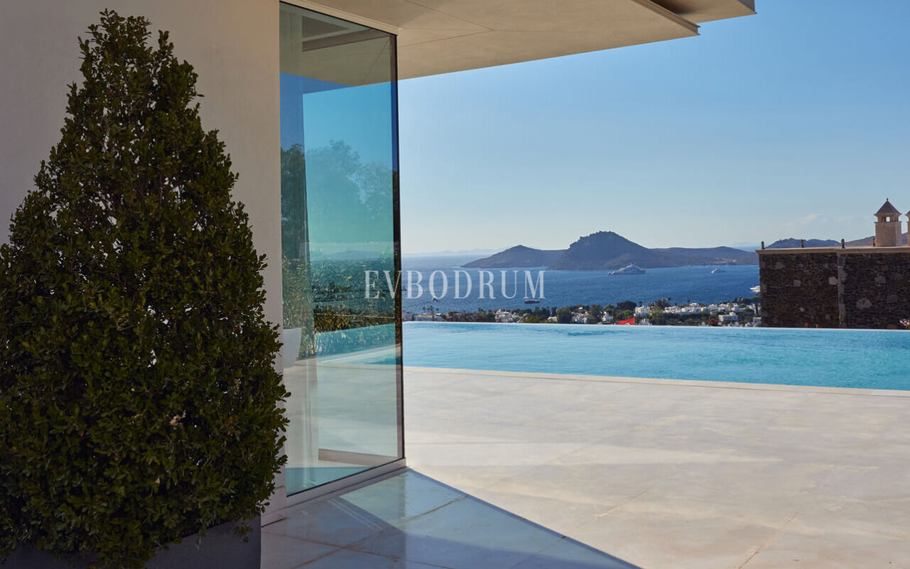 Yalıkavak’ta özel havuzlu, mimari tasarımlı yeni proje