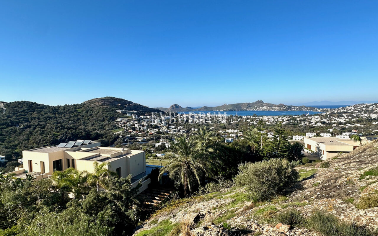 Yalıkavak ve Marina manzaralı olağanüstü özel mülk